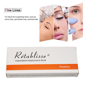 Trial Offer Hyaluronic Acid Injection Dermal Fillers 1ml(cc) only-Without Lidocaine