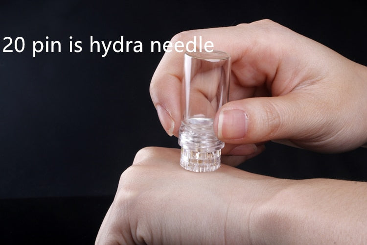 Meso Therapy Microneedle Rolling Needle Hyaluronic Acid Skin Care Device Marks Removal
