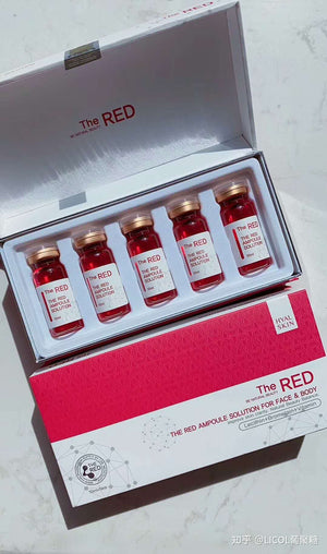Face & Body Fat Dissolving Injection Lipolysis The RED Solution 5x10ml(cc)